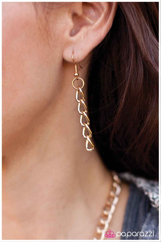 Paparazzi ♥ Braided Treasure - Red ♥ Necklace