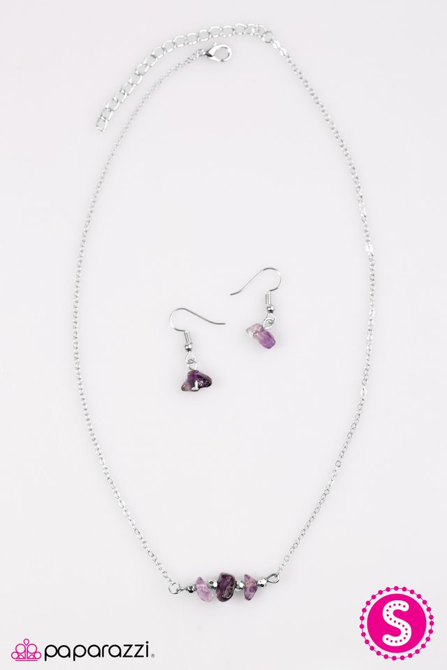 Paparazzi ♥ Earthy Elements - Purple ♥ Necklace