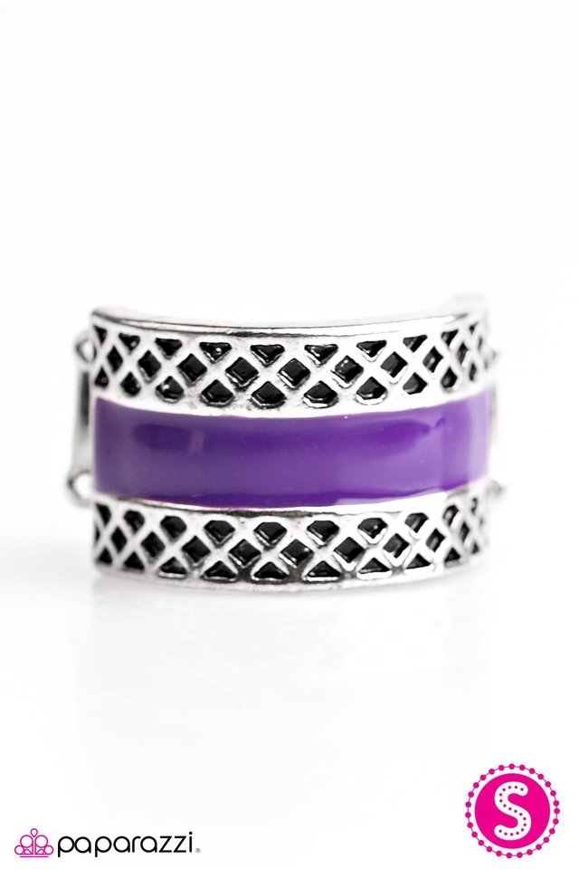 Paparazzi ♥ Blaze of Glory - Purple ♥ Ring