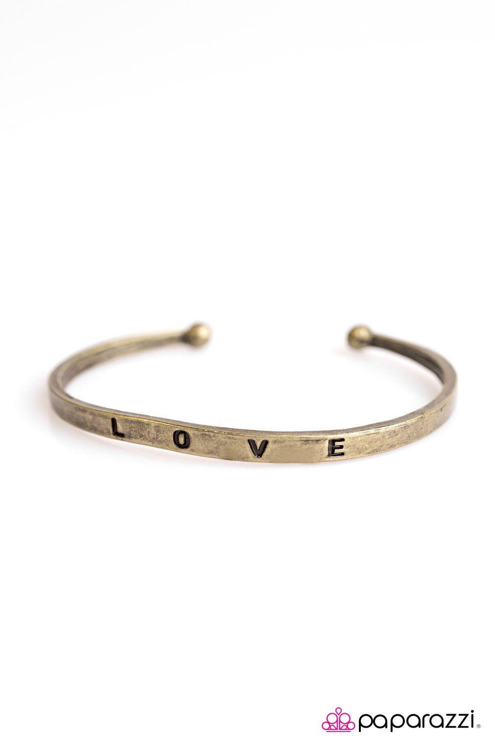 Paparazzi ♥ Love to Love - Brass ♥  Bracelet
