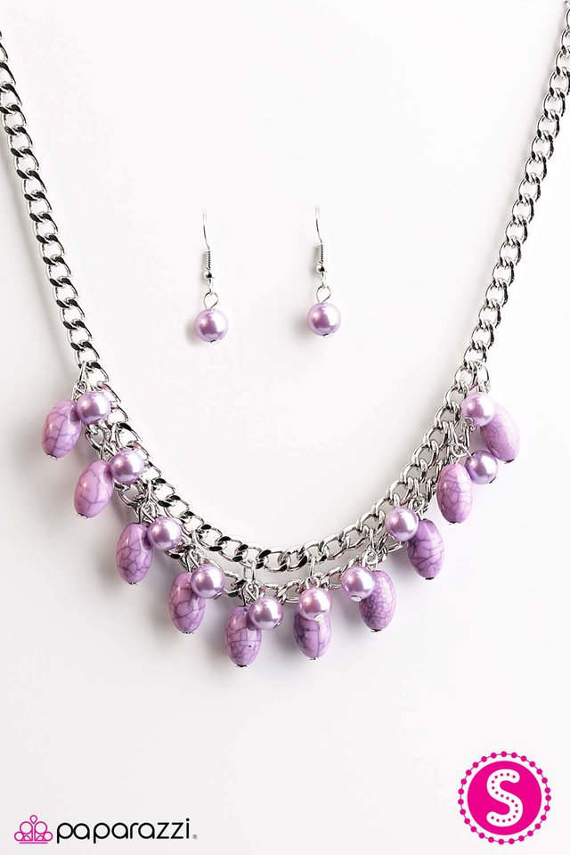 Paparazzi ♥ Cant BEAD Tamed - Purple ♥ Necklace