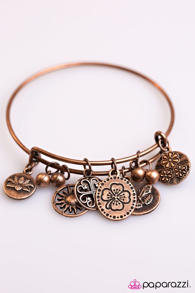 Paparazzi ♥ Its Your Lucky Day - Copper ♥ Bracelet