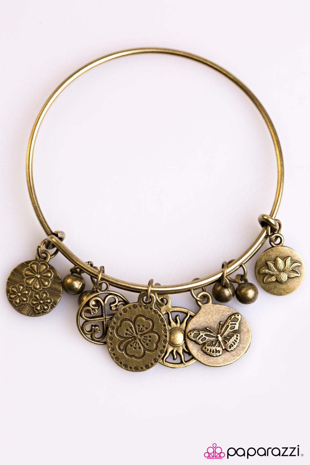 Paparazzi ♥ Its Your Lucky Day - Brass ♥  Bracelet