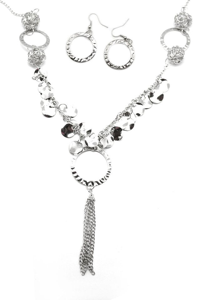 Paparazzi ♥ Make Some Noise - Silver ♥ Necklace