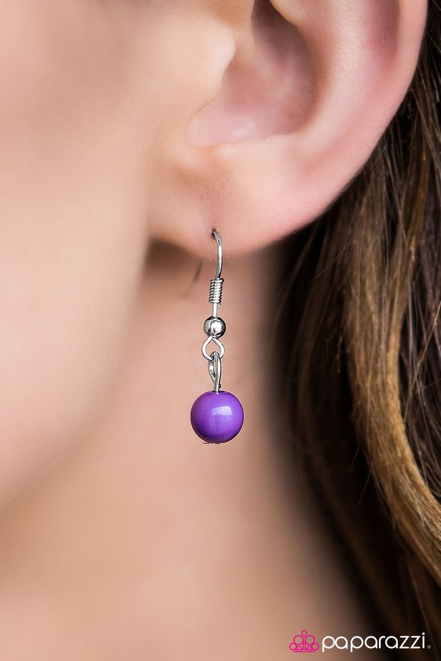 Paparazzi ♥ How Exciting! - Purple ♥ Necklace