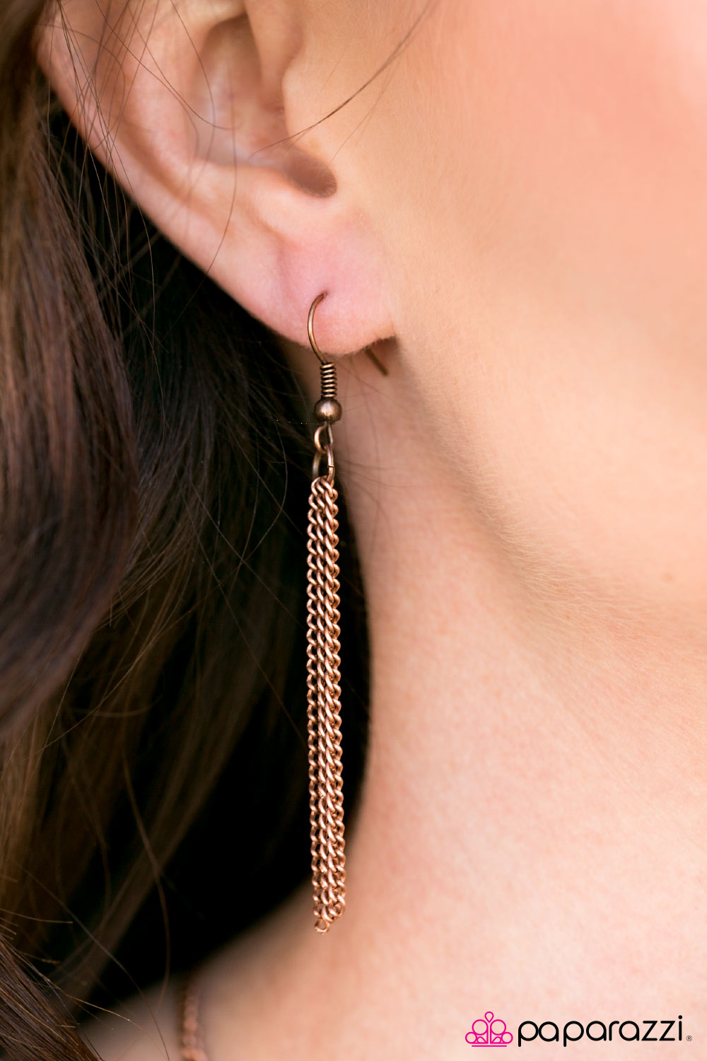 Paparazzi ♥ Panama Princess - Copper ♥  Necklace