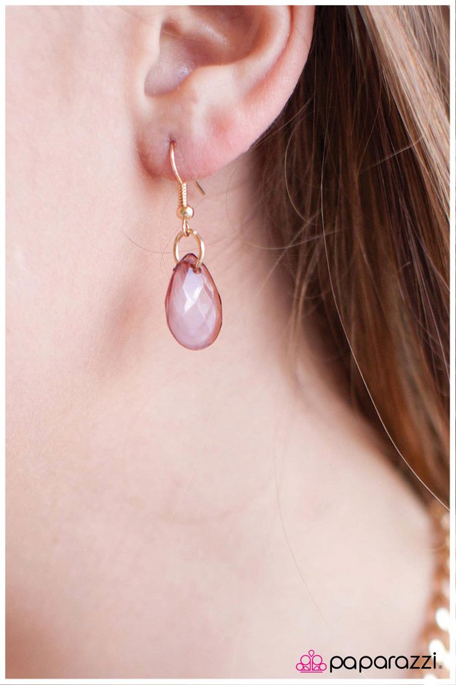 Paparazzi ♥ Drops of Cognac - Brown ♥ Necklace