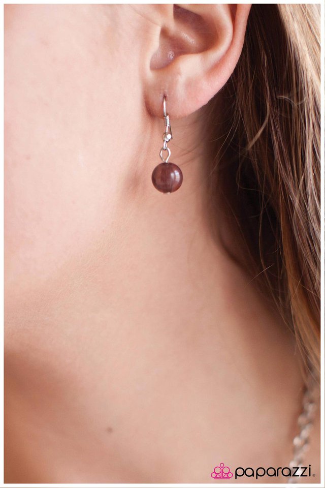 Paparazzi ♥ To the Ends of the Earth - Brown ♥ Necklace