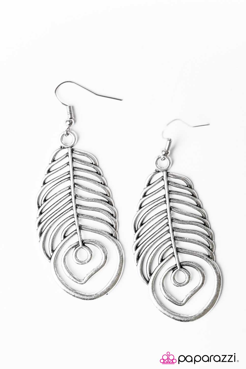 Paparazzi ♥ A Soaring Success - Silver ♥  Earrings