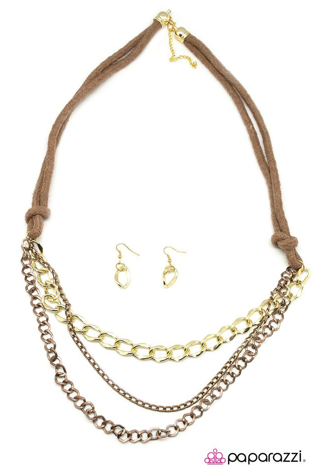 Paparazzi ♥ Unchained Melody - Brown ♥ Necklace