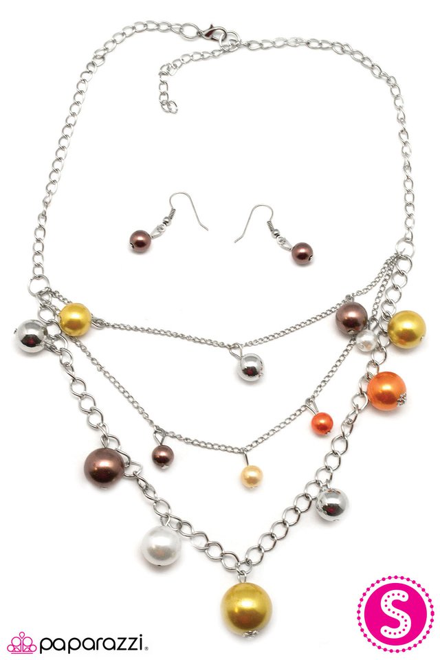 Paparazzi ♥ Autumn Ambiance - Multi ♥ Necklace