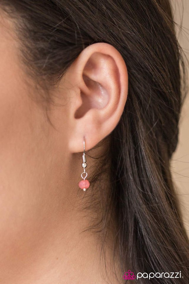 Paparazzi ♥ In Your GLITZY-est Dreams - Orange ♥ Necklace