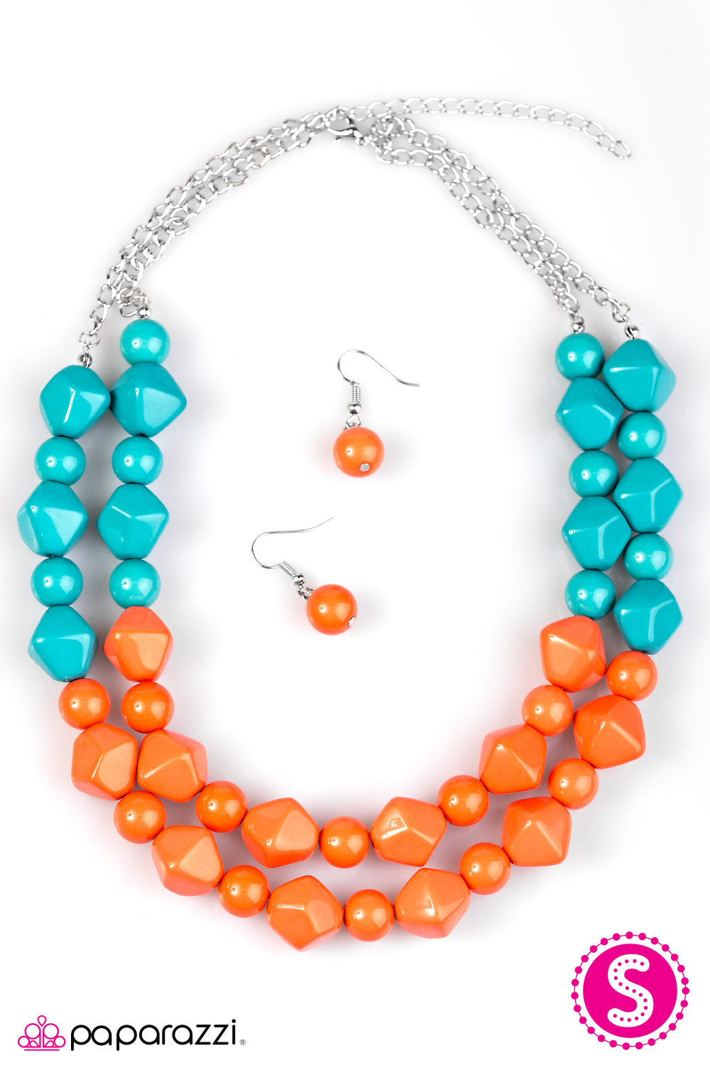 Paparazzi ♥ Here We GALAPAGOS! - Orange ♥  Necklace