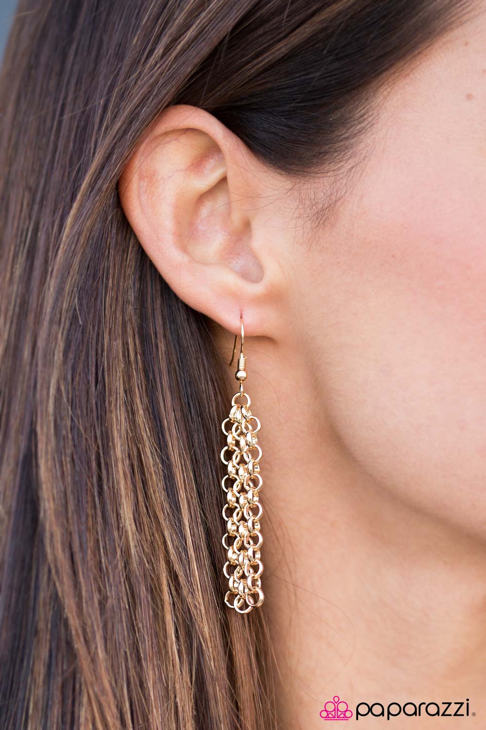 Paparazzi ♥ STEER Clear - Gold ♥  Necklace