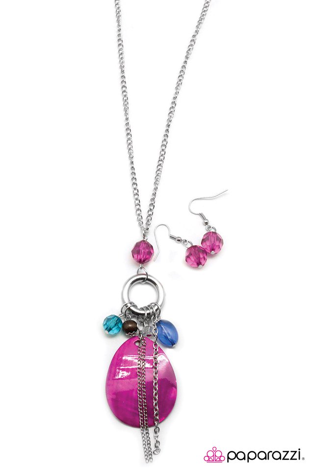 Paparazzi ♥ Shell Shocked - Multi ♥ Necklace