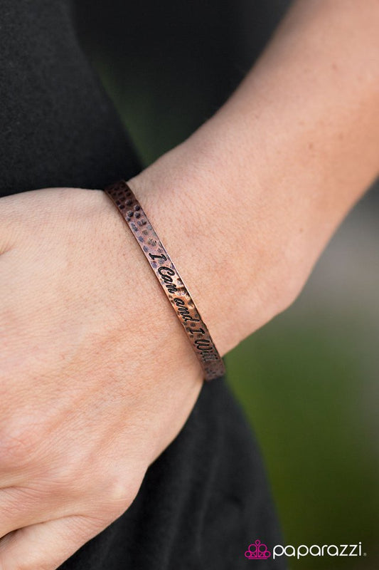 Paparazzi ♥ I Can And I Will - Copper ♥ Bracelet-product_sku