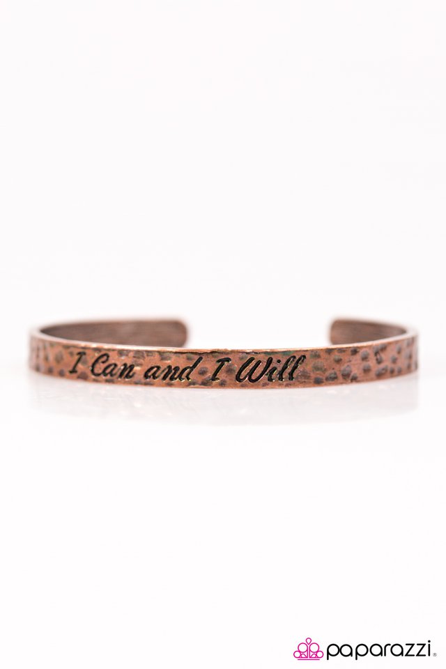 Paparazzi ♥ I Can And I Will - Copper ♥ Bracelet-product_sku