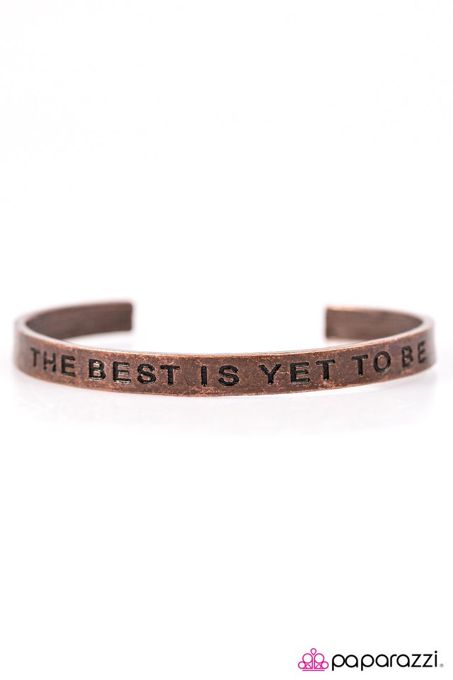 Paparazzi ♥ The Best Is Yet To Be - Copper ♥ Bracelet