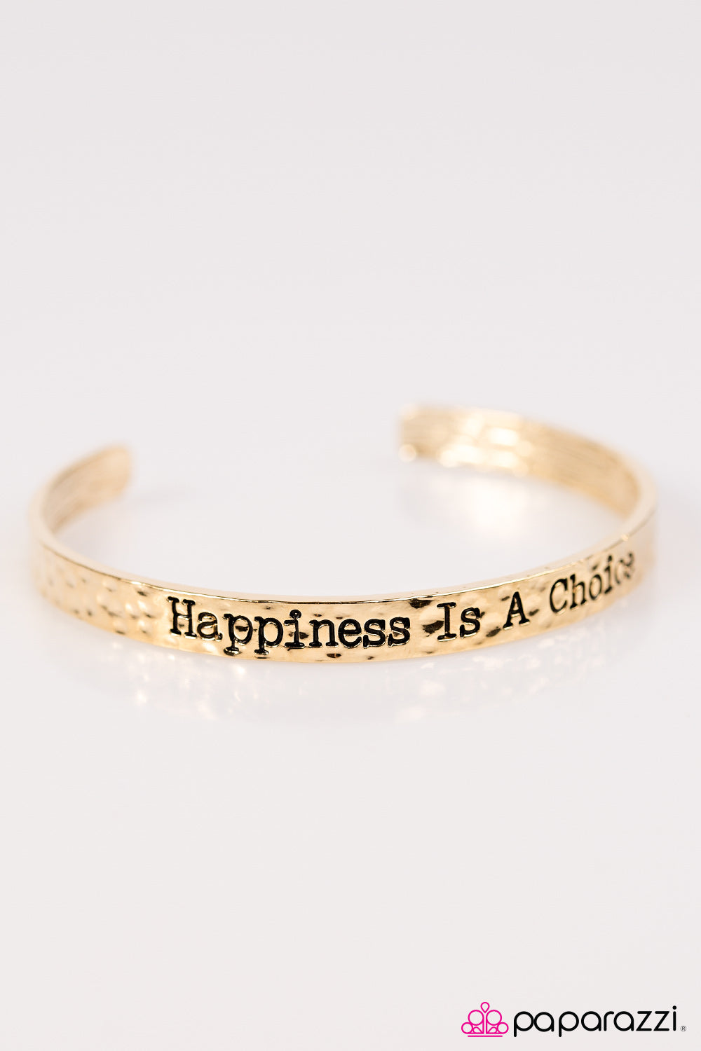Paparazzi ♥ Do What Makes You Happy - Gold ♥  Bracelet