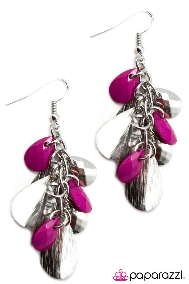 Paparazzi ♥ Sounds of Sophistication - Purple ♥ Earrings