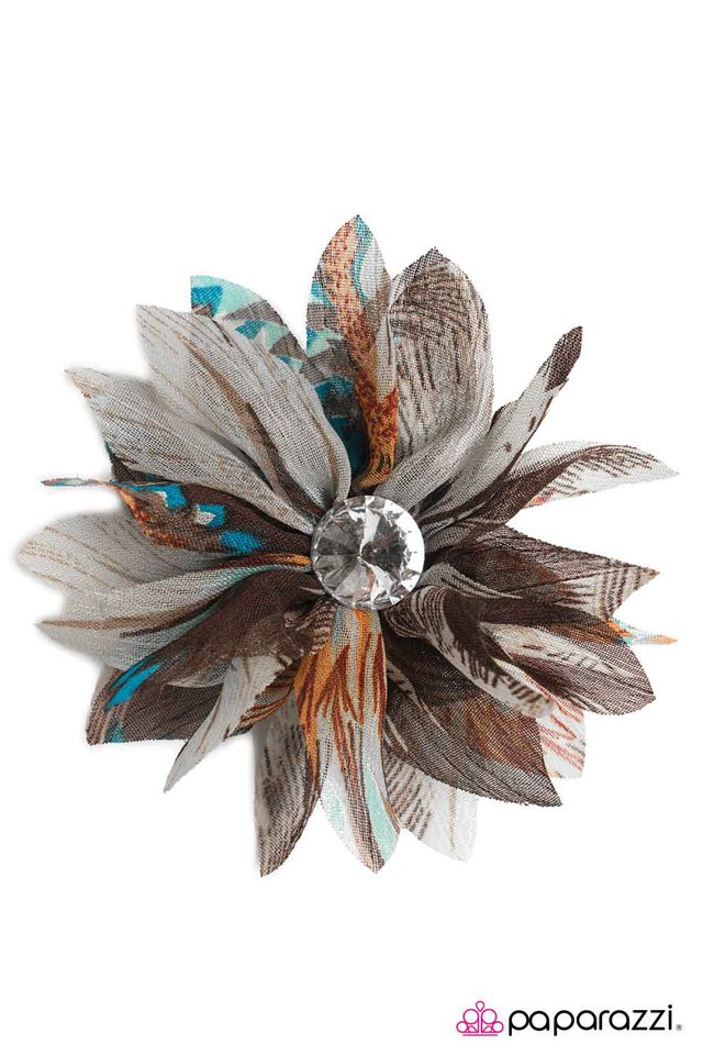 Paparazzi ♥ Walk on the Wild Side - Blue ♥ Hair Clip