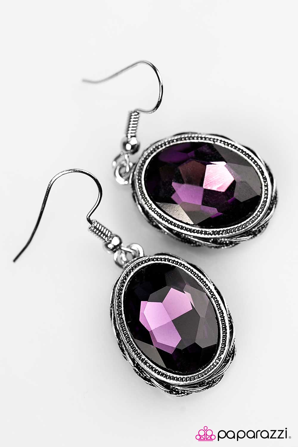 Paparazzi ♥ You Have Bewitched Me - Purple ♥  Earrings