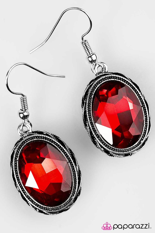 Paparazzi ♥ You Have Bewitched Me - Red ♥ Earrings