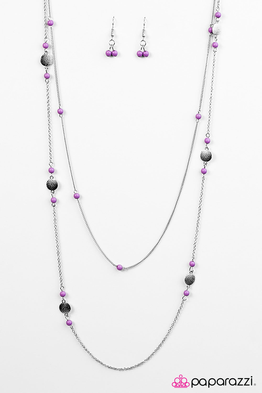 Paparazzi ♥ High Tides and Good Vibes - Purple ♥  Necklace