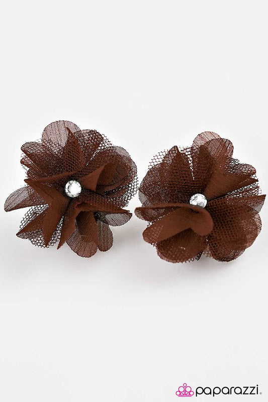 Paparazzi ♥ Second Chance - Brown ♥ Hair Clip