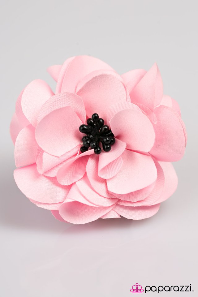 Paparazzi ♥ Working the BLOOM - Pink ♥ Hair Clip