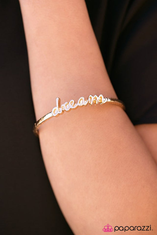 Paparazzi ♥ Make Your Dreams Happen - Gold ♥ Bracelet-product_sku