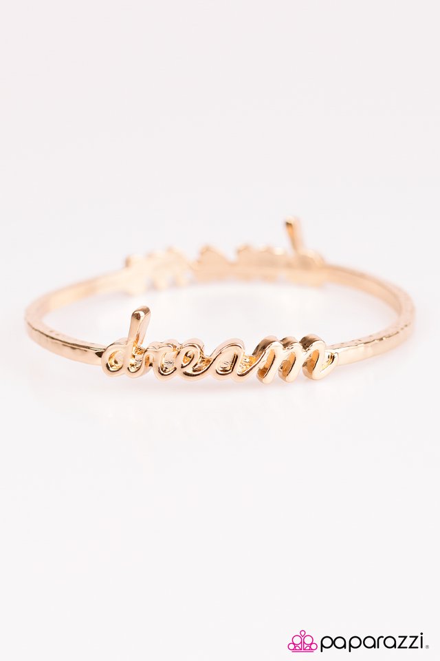 Paparazzi ♥ Make Your Dreams Happen - Gold ♥ Bracelet-product_sku