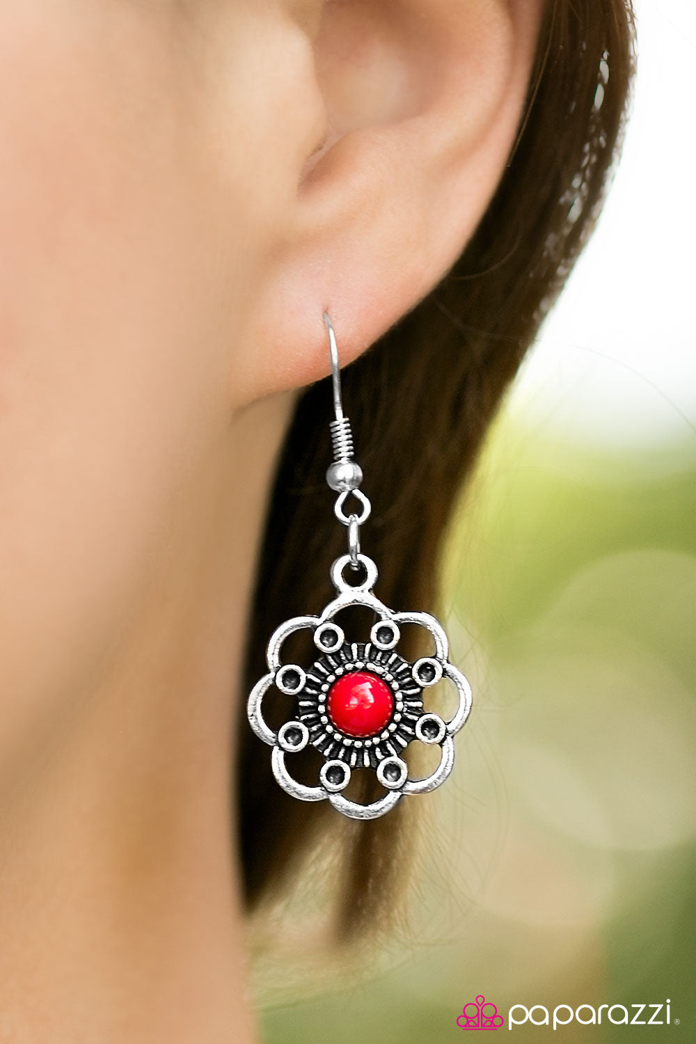 Paparazzi ♥ The Garden Life - Red ♥  Necklace