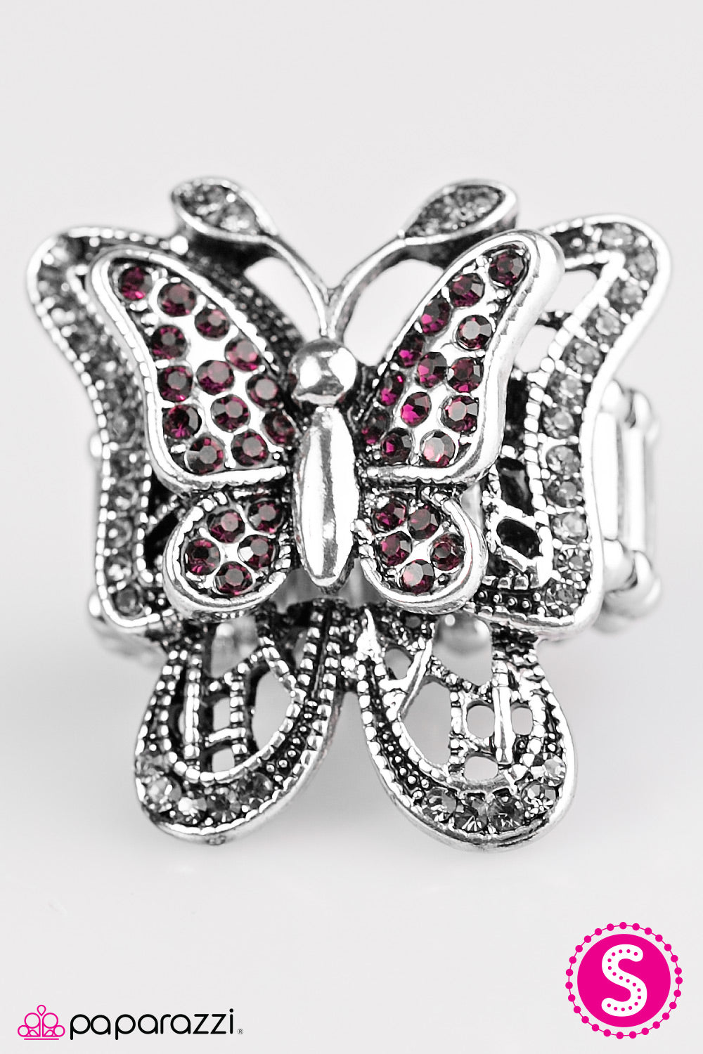 Paparazzi ♥ Free To Fly - Purple ♥  Ring