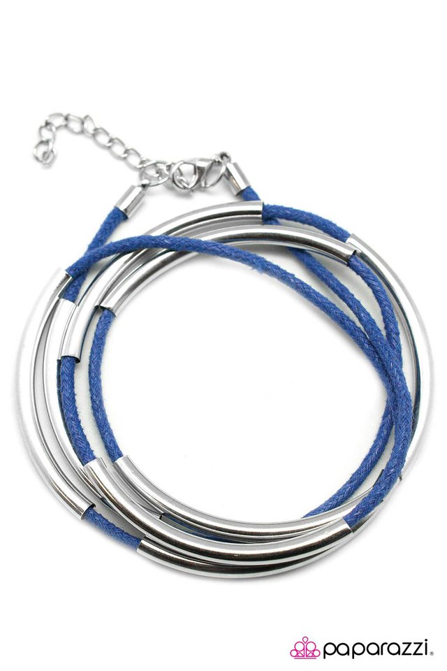 Paparazzi ♥ Cording a Royal - Blue ♥ Bracelet