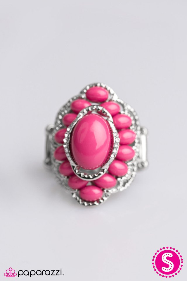 Paparazzi ♥ Will You BEAD My Girl? - Pink ♥ Ring