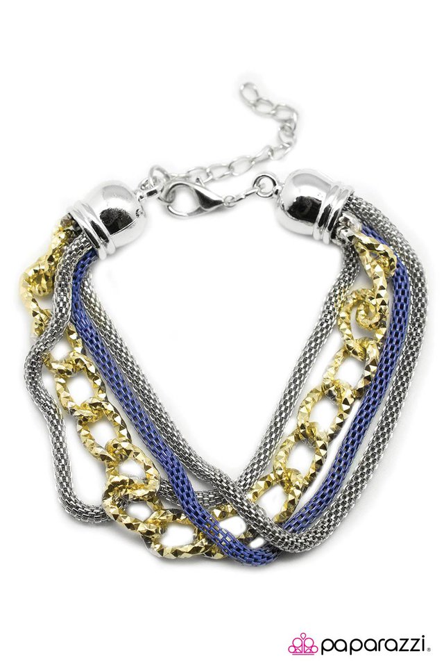 Paparazzi ♥ Something Blue - Blue ♥ Bracelet