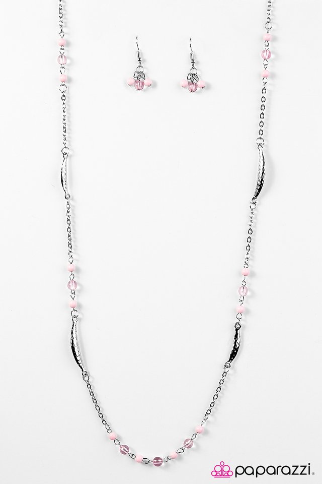 Paparazzi ♥ Tropical Summer - Pink ♥ Necklace