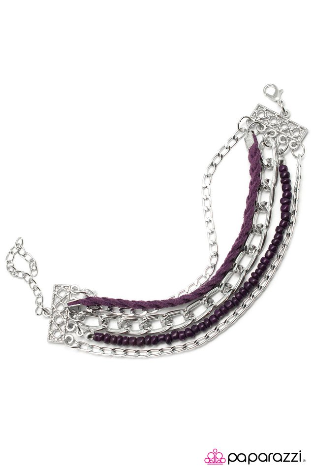 Paparazzi ♥ I Feel You - Purple ♥ Bracelet