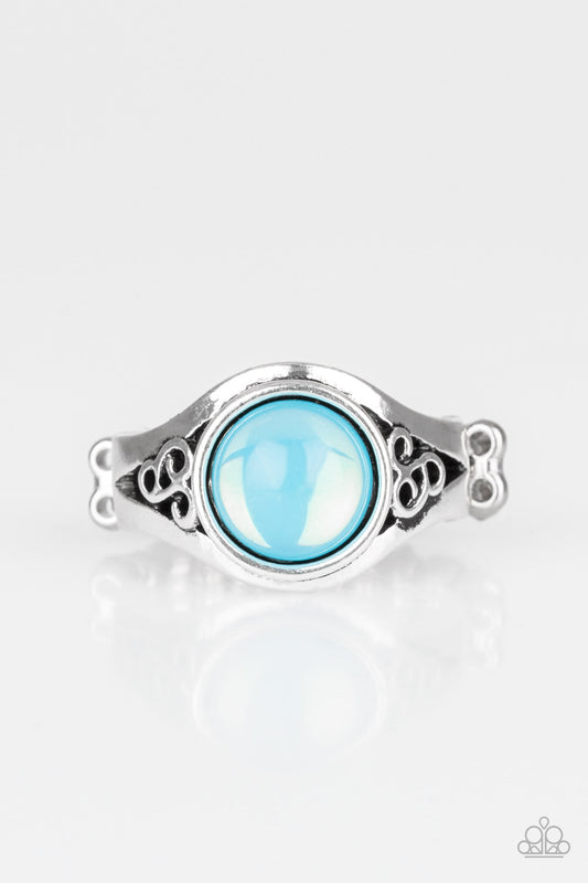 Paparazzi ♥ It Just Goes To GLOW - Blue ♥ Ring