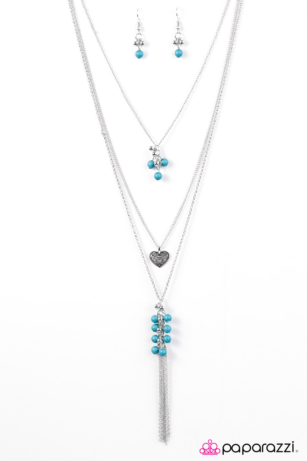 Paparazzi ♥ Whats Not To Love? - Blue ♥  Necklace