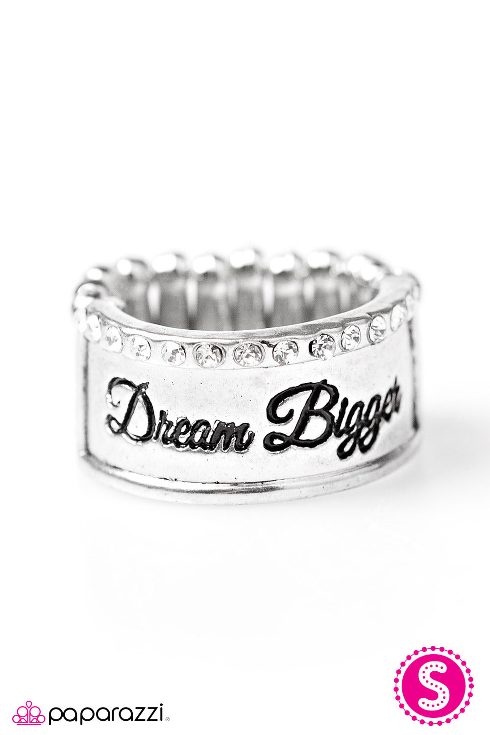 Paparazzi ♥ Theres No Dream Too Big - White ♥  Ring