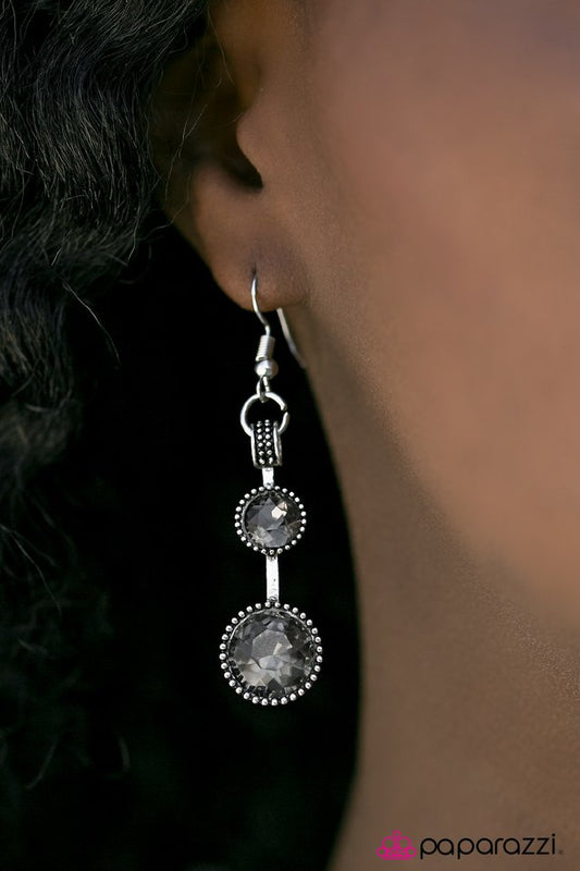 Paparazzi ♥ The SPARK-est Hour - Silver ♥ Earrings-product_sku