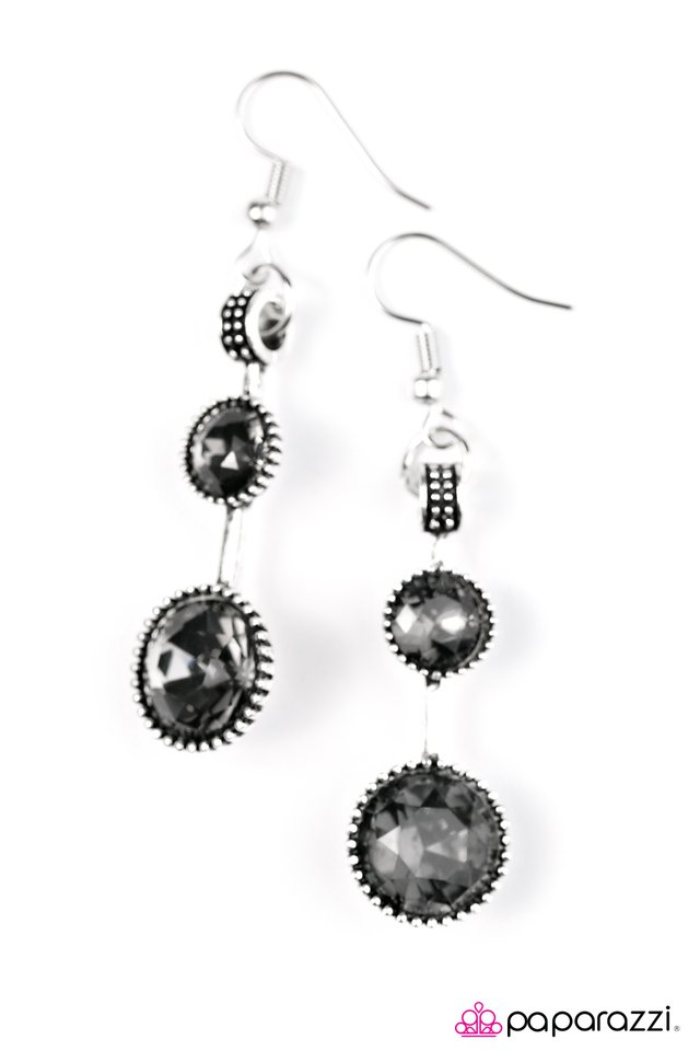 Paparazzi ♥ The SPARK-est Hour - Silver ♥ Earrings-product_sku