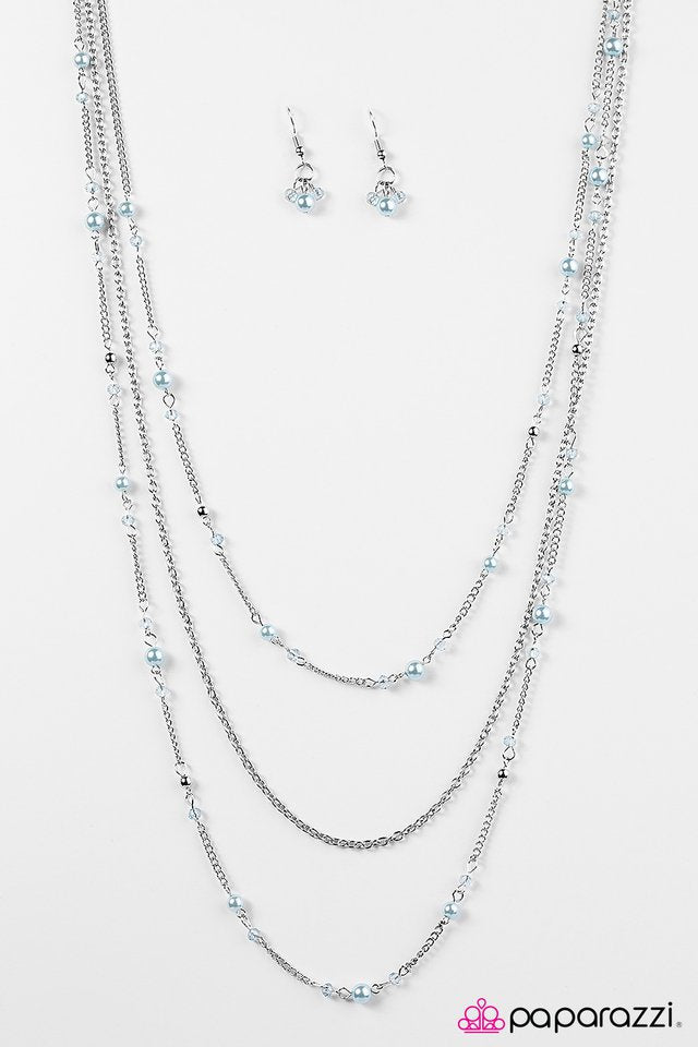 Paparazzi ♥ Quite Summer-esque - Blue ♥ Necklace