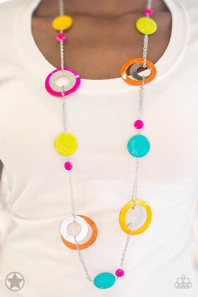 Paparazzi ♥ Kaleidoscopically Captivating - Multi ♥ Necklace