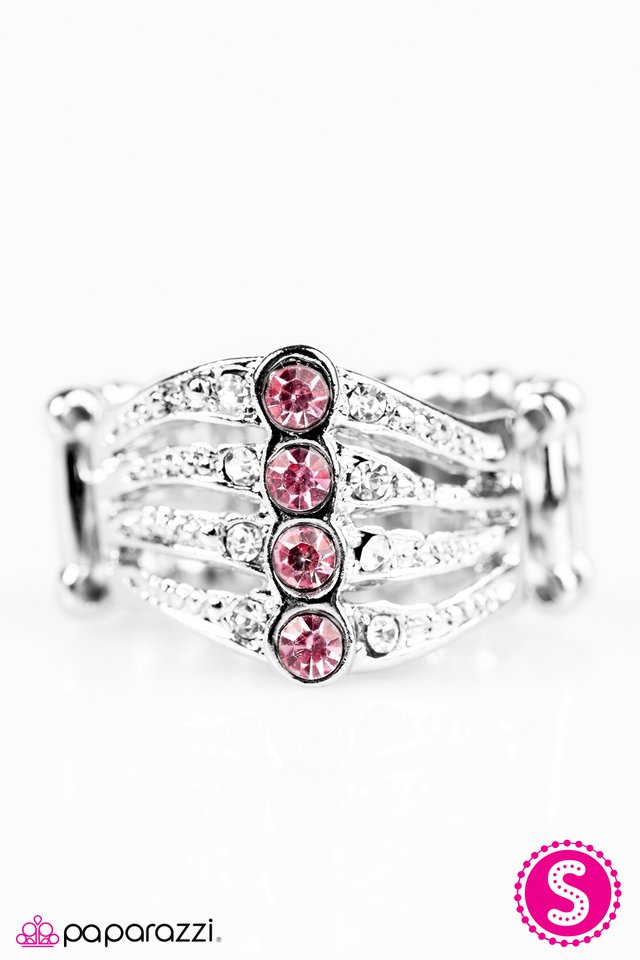 Paparazzi ♥ Glitter On My Mind - Pink ♥ Ring