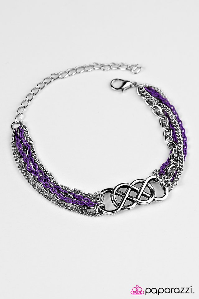 Paparazzi ♥ Colorful Collaboration - Purple ♥ Bracelet