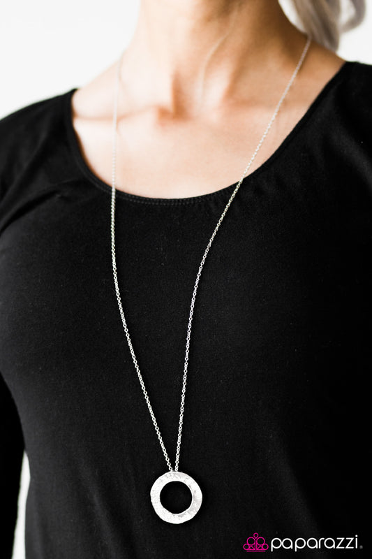 Paparazzi ♥ After The STARDUST Has Settled - White ♥  Necklace-product_sku