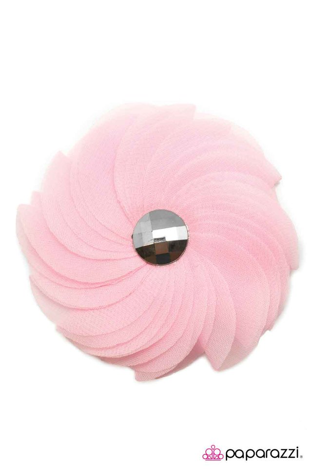 Paparazzi ♥ Fanfare - Pink ♥ Hair Clip